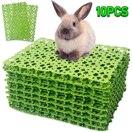 10pcs Rabbit Cage Mats Feet Pad Plastic Cage - ProPawPet.com