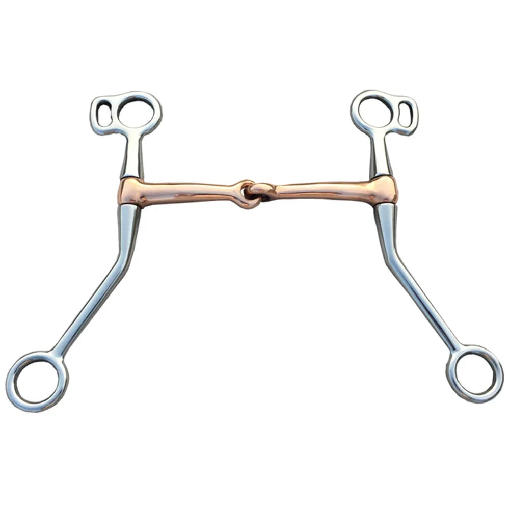 Full Cheek Copper Mouth Horse Bit Horse Tack - ProPawPet.com