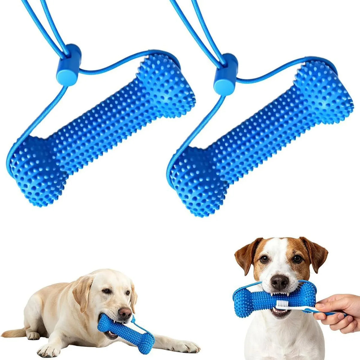 Dog Teeth Cleaning Chew Toy Bite‑Resistant - ProPawPet.com