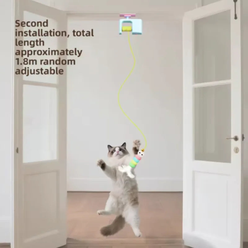 Pet Cat Toys Electric Smart Door Hanging Toy - ProPawPet.com