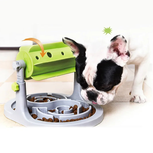 Rolling Adjustable Puzzle Slow Food Cat Dog - ProPawPet.com