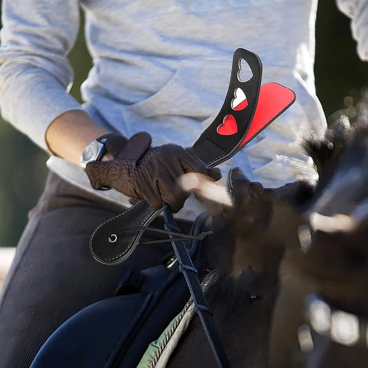2023 New Horse Crop PU Leather Riding Paddle - ProPawPet.com