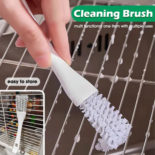 2-in-1 Bird Cage Cleaning Brush Parrot Cage - ProPawPet.com
