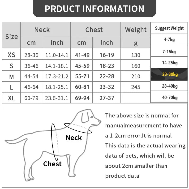 Dog Chest Strap for Large Medium-sized - ProPawPet.com