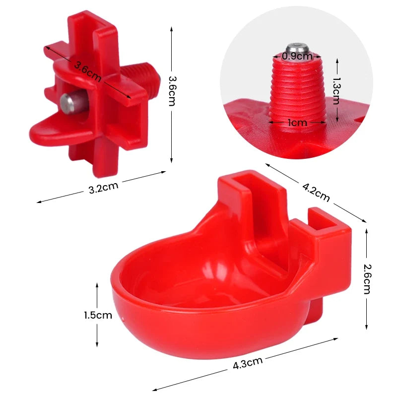 Automatic Water Dispenser Quail Chick Pigeon - ProPawPet.com