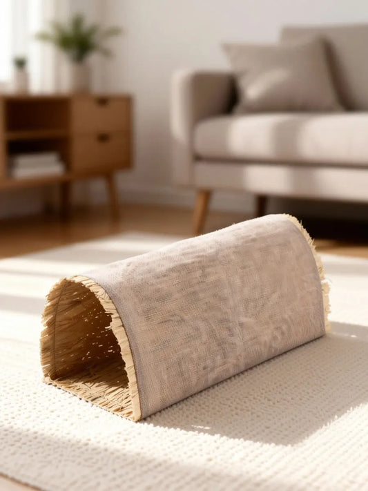 Rabbit Tunnel Nest Made of Natural Straw for - ProPawPet.com