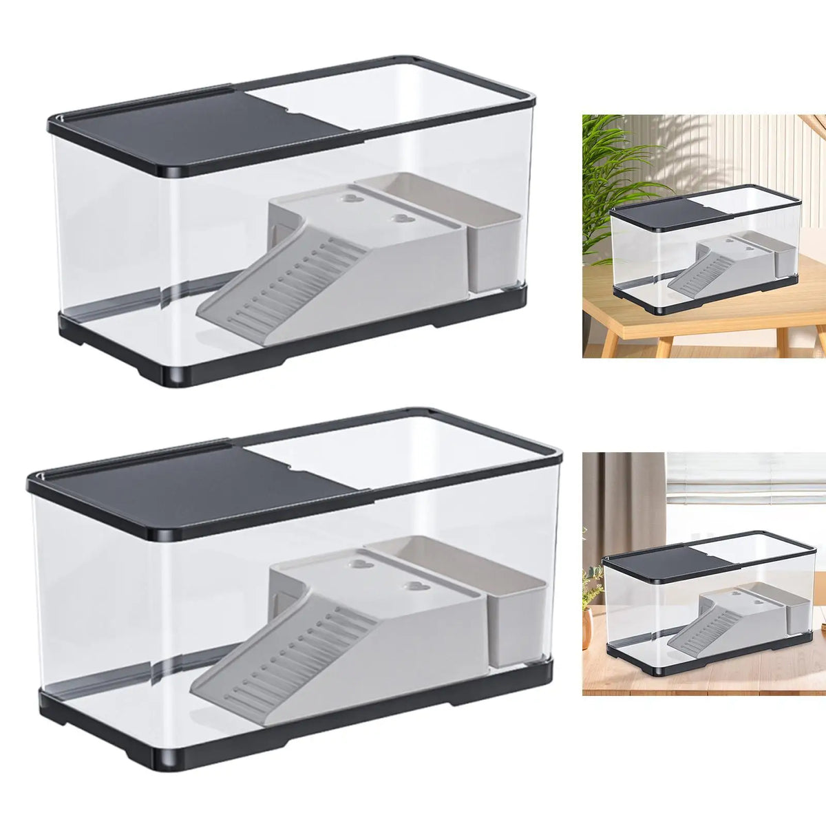 Turtle Tank Turtle Aquarium with Cover with - ProPawPet.com