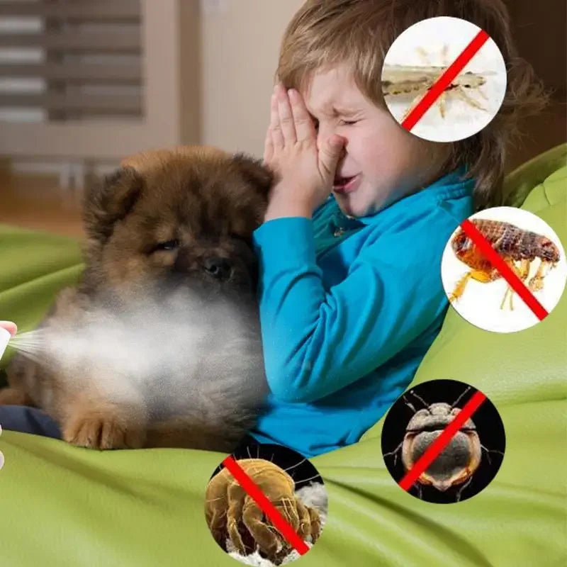 Control Fleas And Tick Pet Skin Care Spray - ProPawPet.com