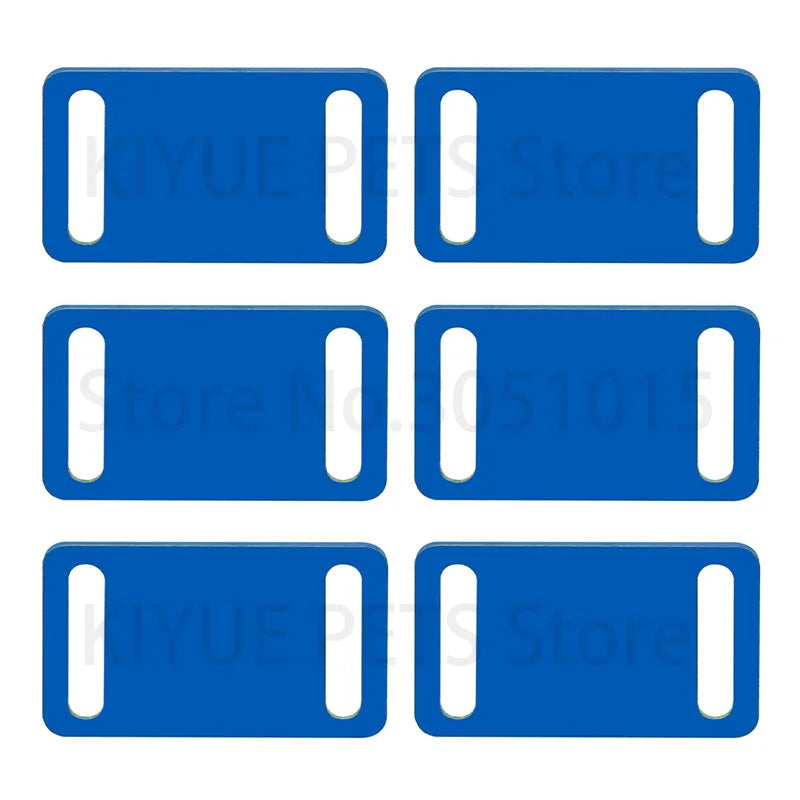 20Pcs Personalized Pet Dog ID Tag Square - ProPawPet.com