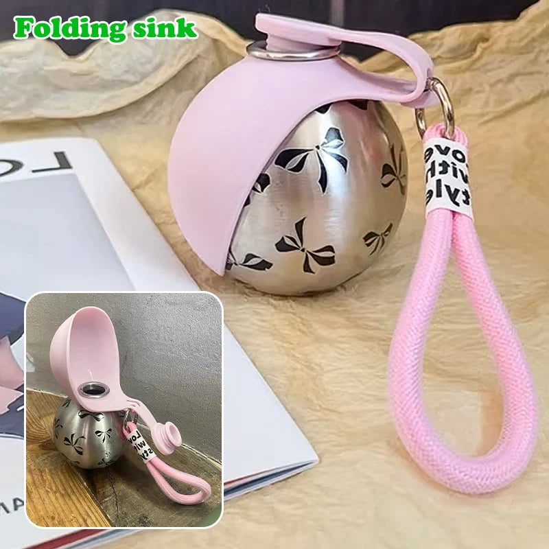 Portable Pet Water Bowl, 285ml, Foldable - ProPawPet.com