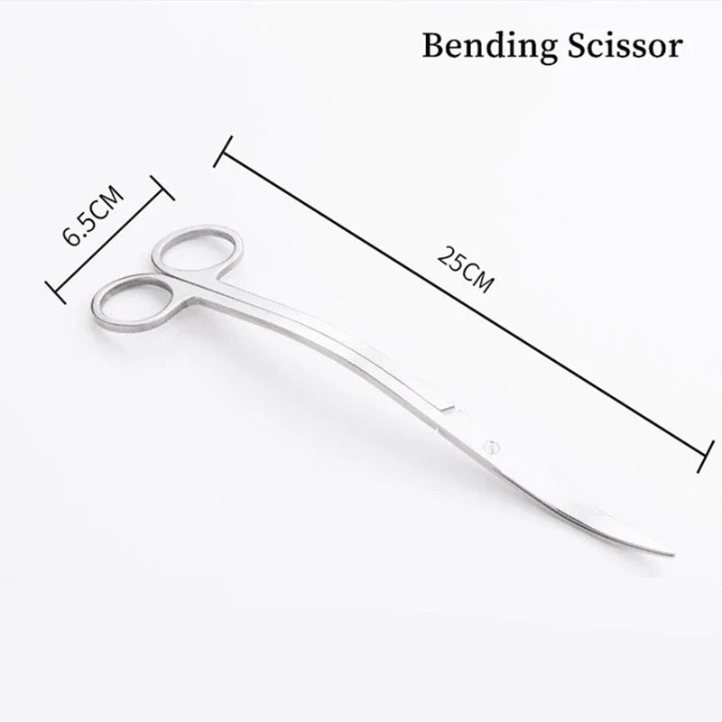 Aquarium Accessories Hard Stainless Steel Tool Scissor – 6 Colors