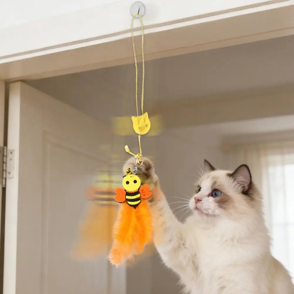 Self-play Cat Toy Swinging Cat Toy with - ProPawPet.com