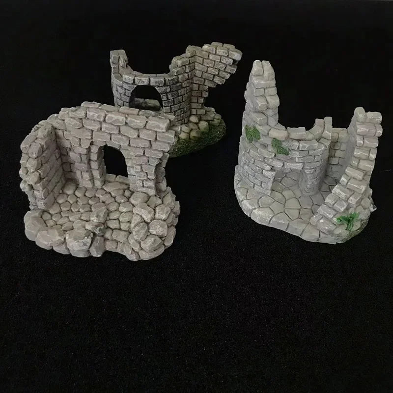 Resin Door Aquarium Decoration Fish Tank - ProPawPet.com