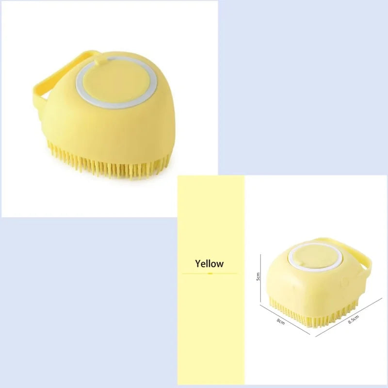 Soft Silicone Dog Bathing Brush Pet Massage - ProPawPet.com