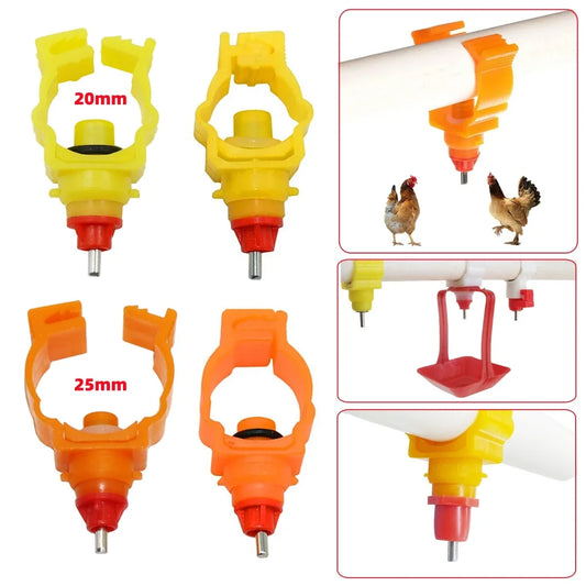 20mm 25mm Clamp-type Poultry Nipple Drinking - ProPawPet.com