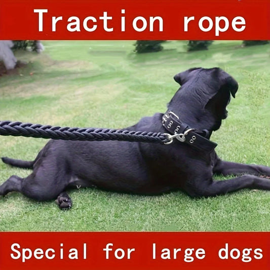 Large Dog Strong Lead, Durable Braided Leash