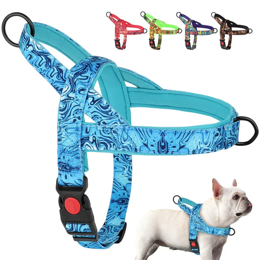 Nylon Dog Harness No Pull Strong Dog - ProPawPet.com