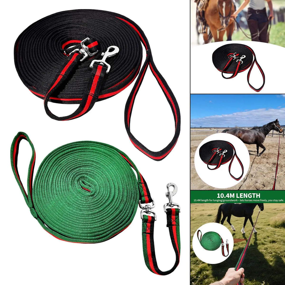 Horse Rope Leash Rein Heavy Duty Polyester - ProPawPet.com