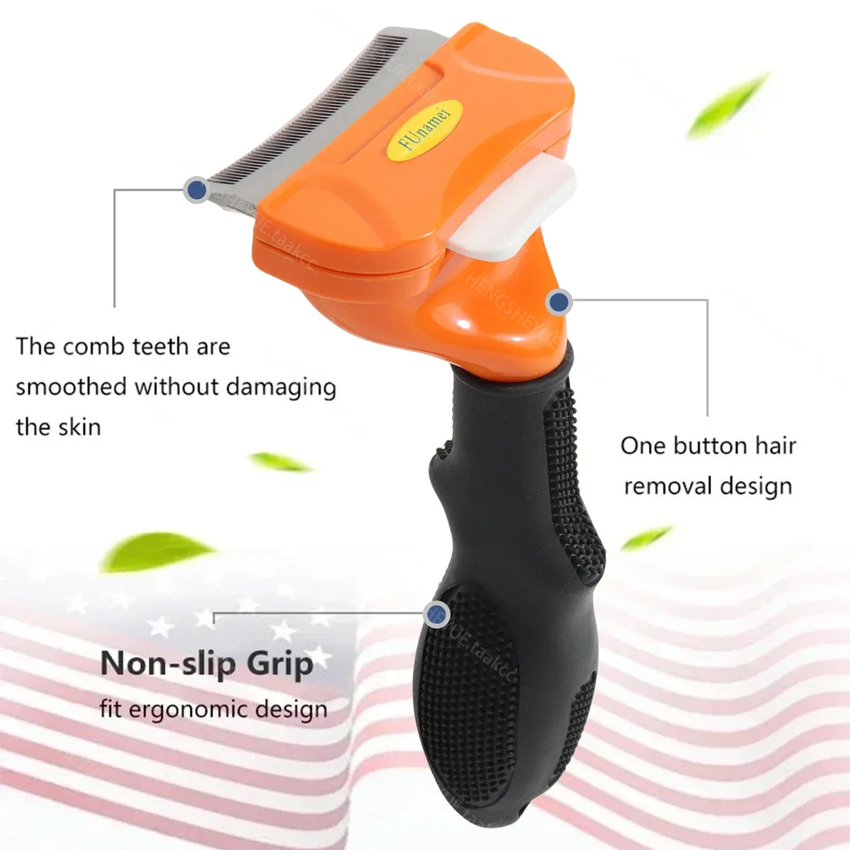 Cat Hair Removal Comb Cat Brush Pet Grooming - ProPawPet.com