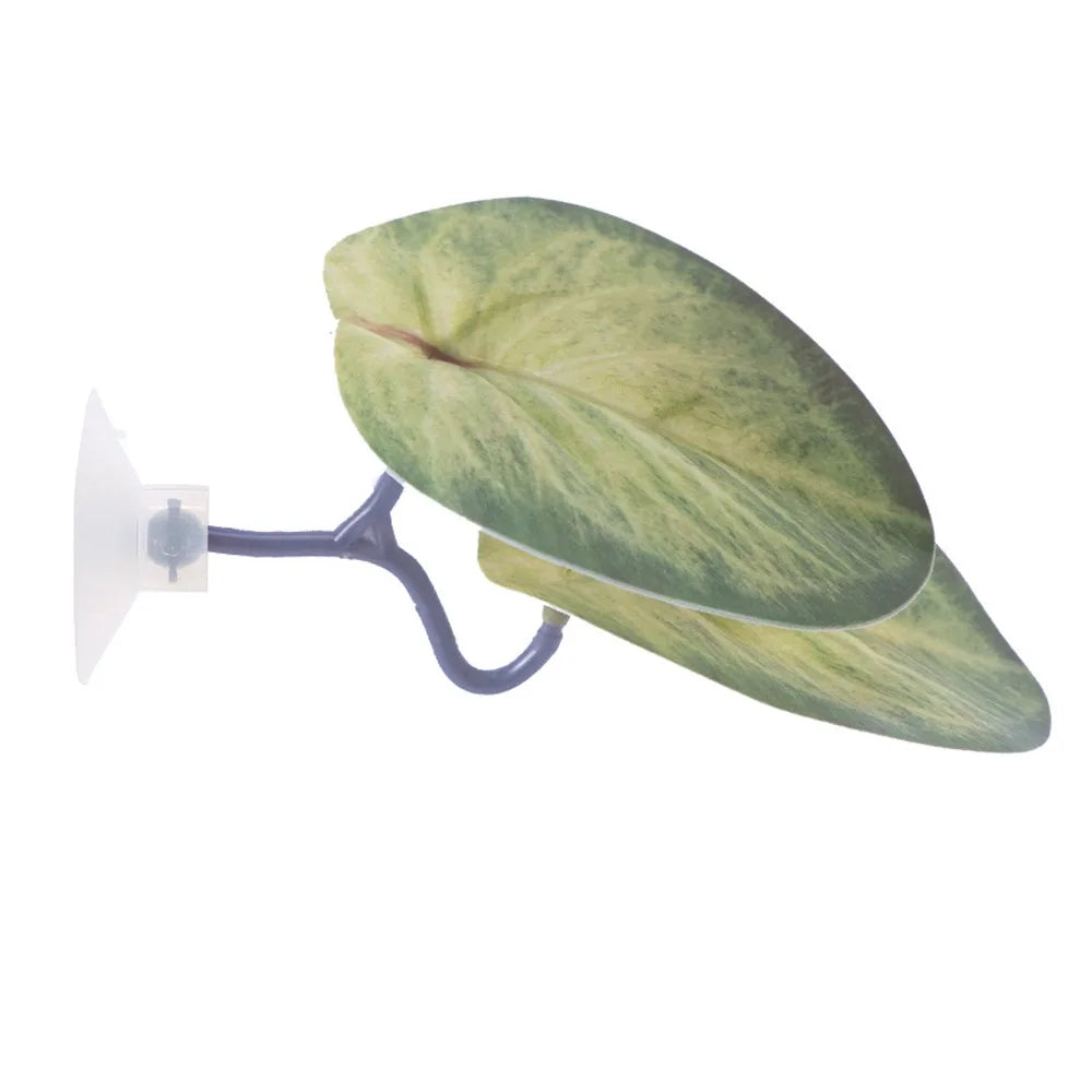 Plastic Betta Fish Rest Leaf Simulated Lotus - ProPawPet.com