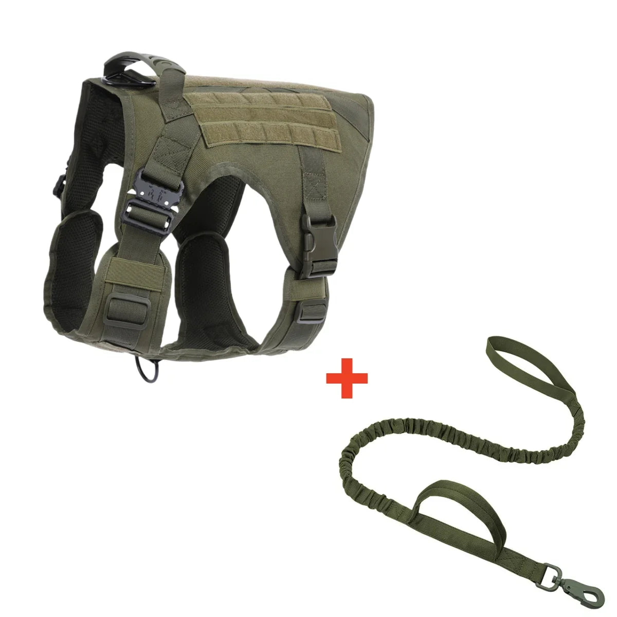 Tactical Dog Harness, Adjustable No-Pull - ProPawPet.com