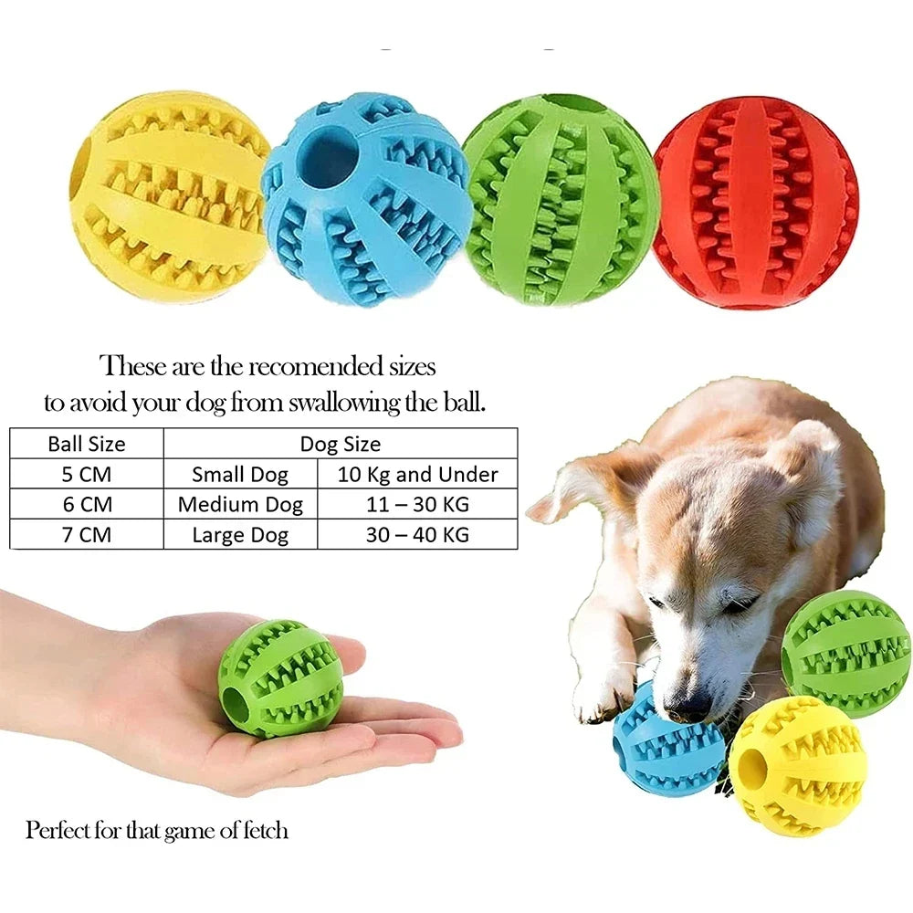 New Pet Dog Toy Interactive Rubber Balls for - ProPawPet.com