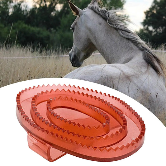 Horse Grooming Brush PVC Bristles Small - ProPawPet.com