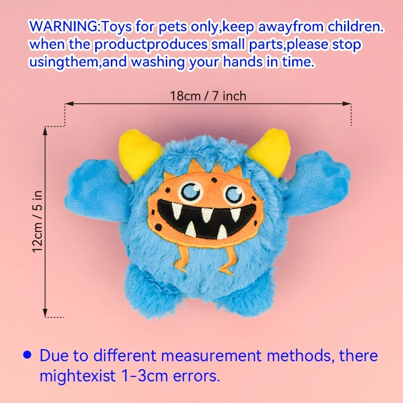 1 Pcs Active Moving Dog Plush Squeaky Small - ProPawPet.com