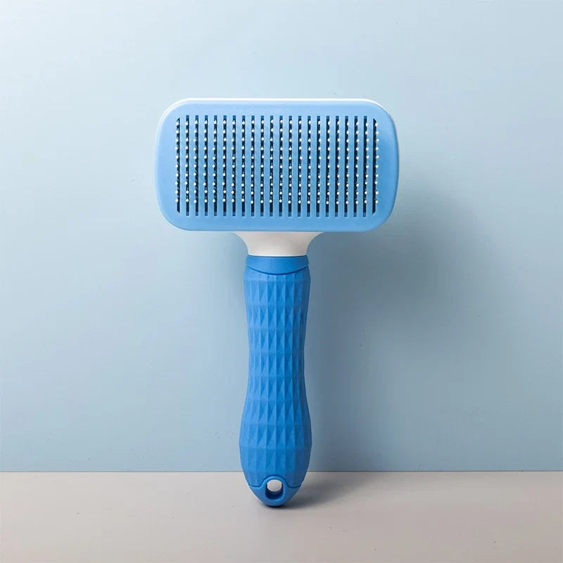 Pet Supplies Bath Brush for Long‑hair Dog & Cat Hair Remover