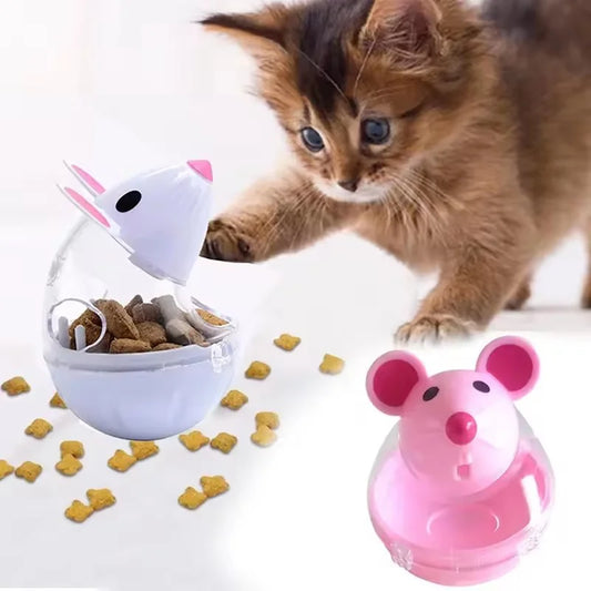 Mouse Shaped Food Disp Toy Kitten Toy - ProPawPet.com