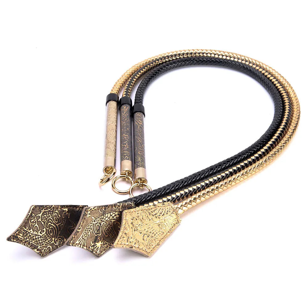 96CM PU Leather Horse Whip Serpentine - ProPawPet.com