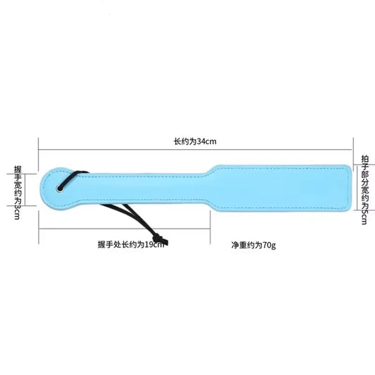 34cm Flog Spank Paddle Horse Whip Beat Submissive Crop