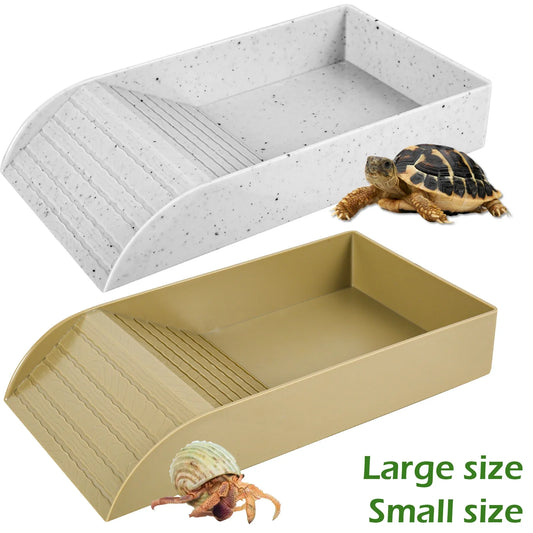 Plastic Tortoise Food Dish turtle tank Water - ProPawPet.com