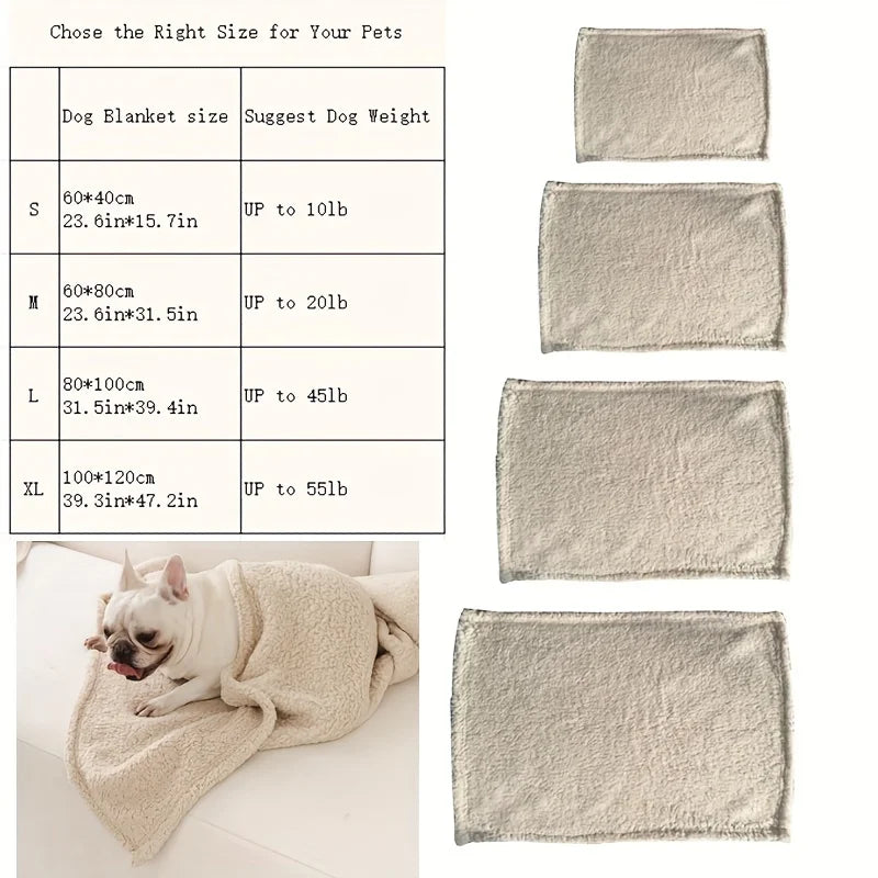 1pc Warm Dog Blanket Pet Blanket Dogs and - ProPawPet.com