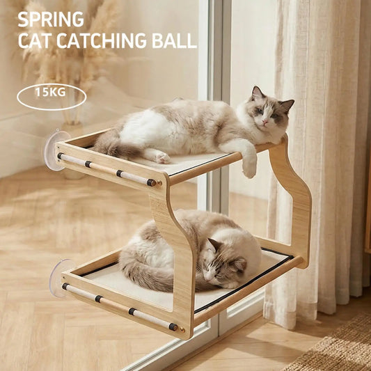 Window Cat Bed Heavy Duty Breathable Suction - ProPawPet.com