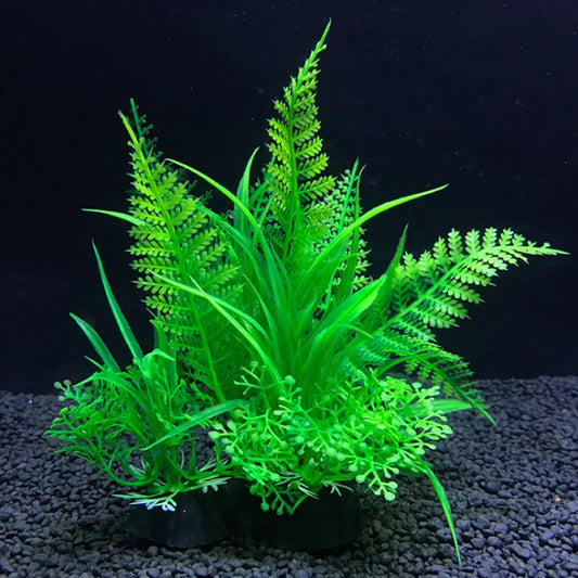 12 Kinds Artificial Aquarium Decor Plants - ProPawPet.com