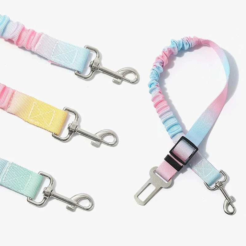 Car Safety Buckle Rope.The Gradient Colored - ProPawPet.com