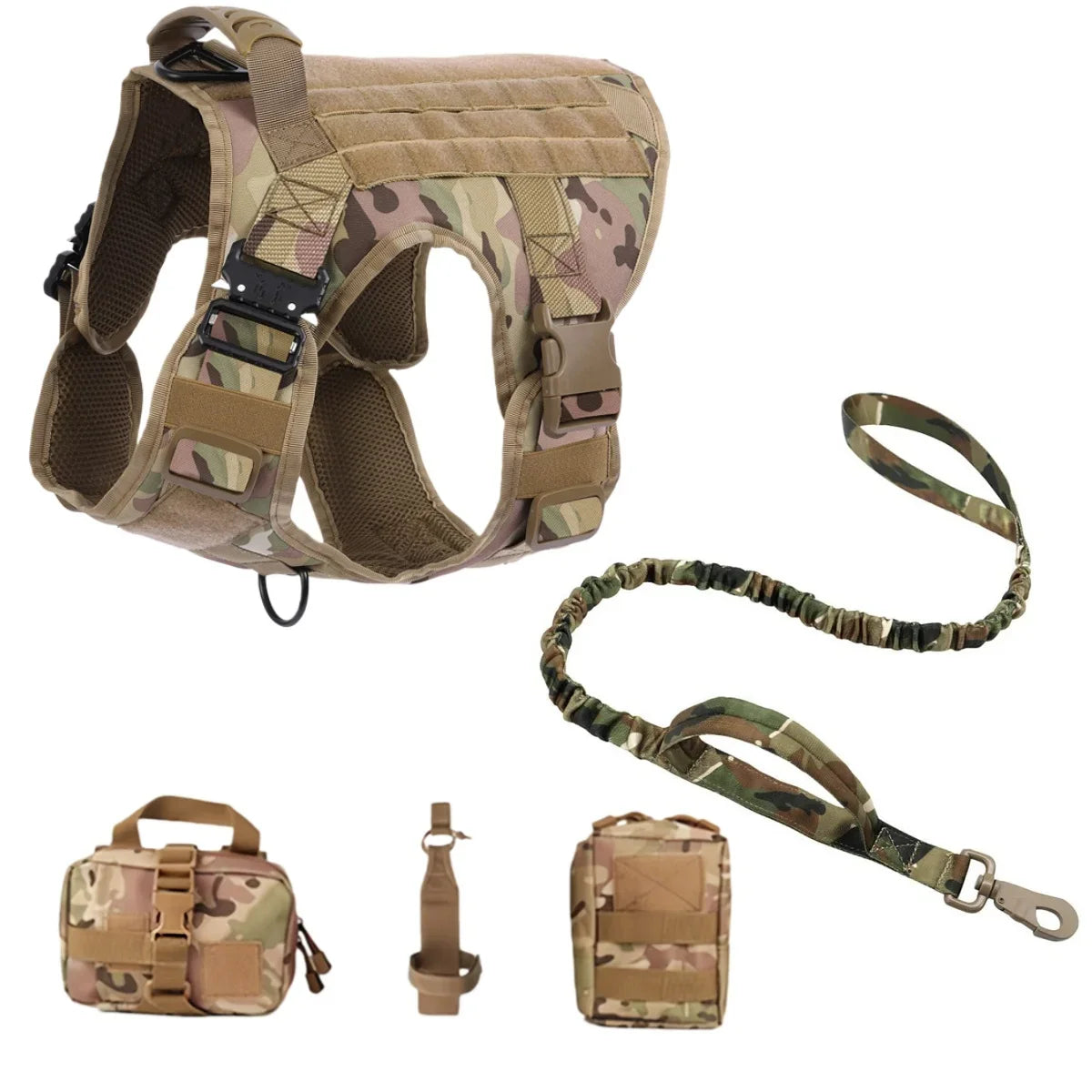 Tactical Dog Harness, Adjustable No-Pull - ProPawPet.com