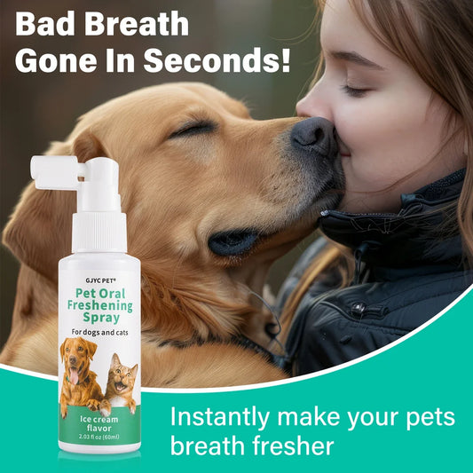 Pet Fresh Breath Spray No-Brush Oral Care - ProPawPet.com