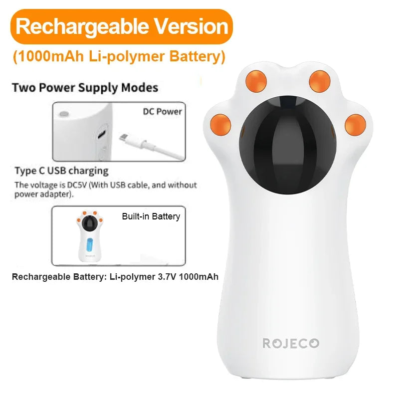 Rojeco Automatic Cat Laser Toy – Cat Supplies