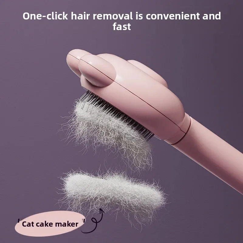 Cute Pet Hair Comb Grooming Anti‑Slip Brush - ProPawPet.com