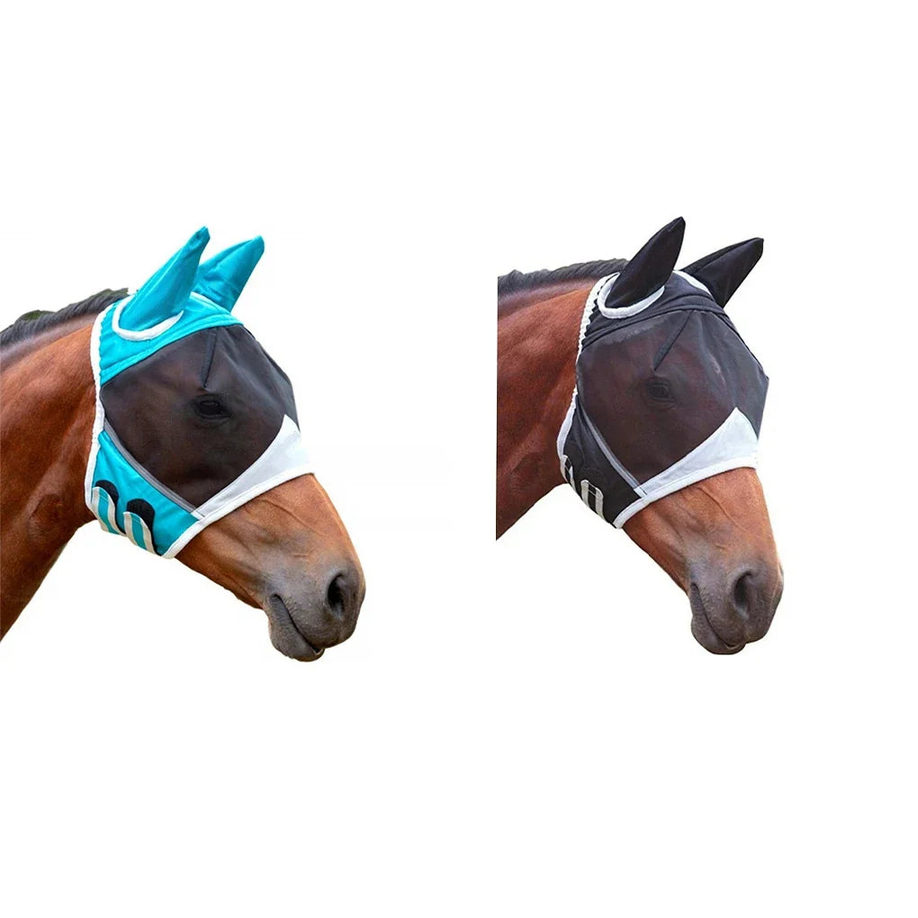 Comfortable And Adjustable Horse Fly Mask - - ProPawPet.com