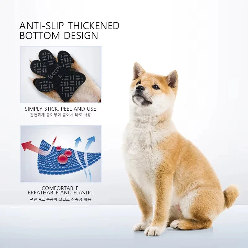 Heavy-Duty Dog Paw Grips - 4 Pack with - ProPawPet.com