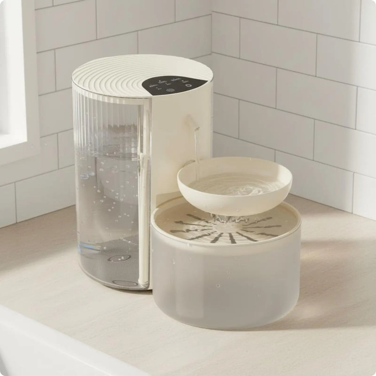 Clean Water Separator Fountain Rechargeable Battery 3l Feline – Cat Supplies