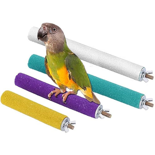 Parrot Perch Stand Toy Bird Cage Perch - ProPawPet.com