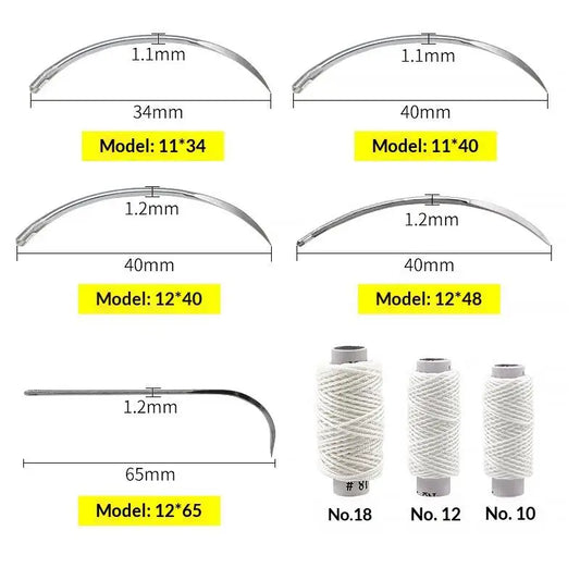 [YA]10Pcs/Bag Veterinary Suture Needle Or - ProPawPet.com
