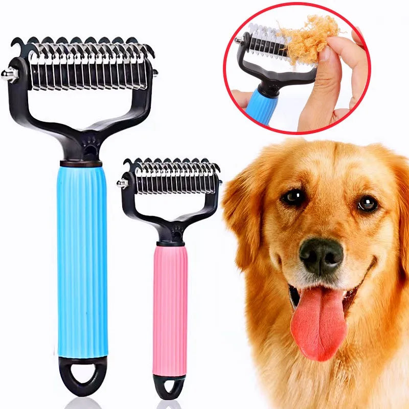 Dog Comb Knife Dogs Combs Double-sided Pet - ProPawPet.com