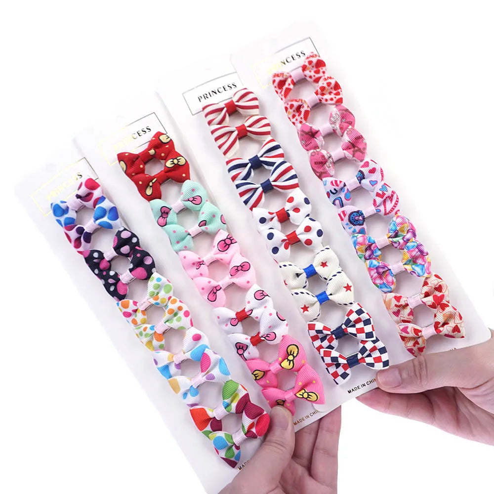 10pcs Easy-on Dog Hair Clips Diverse Styles - ProPawPet.com