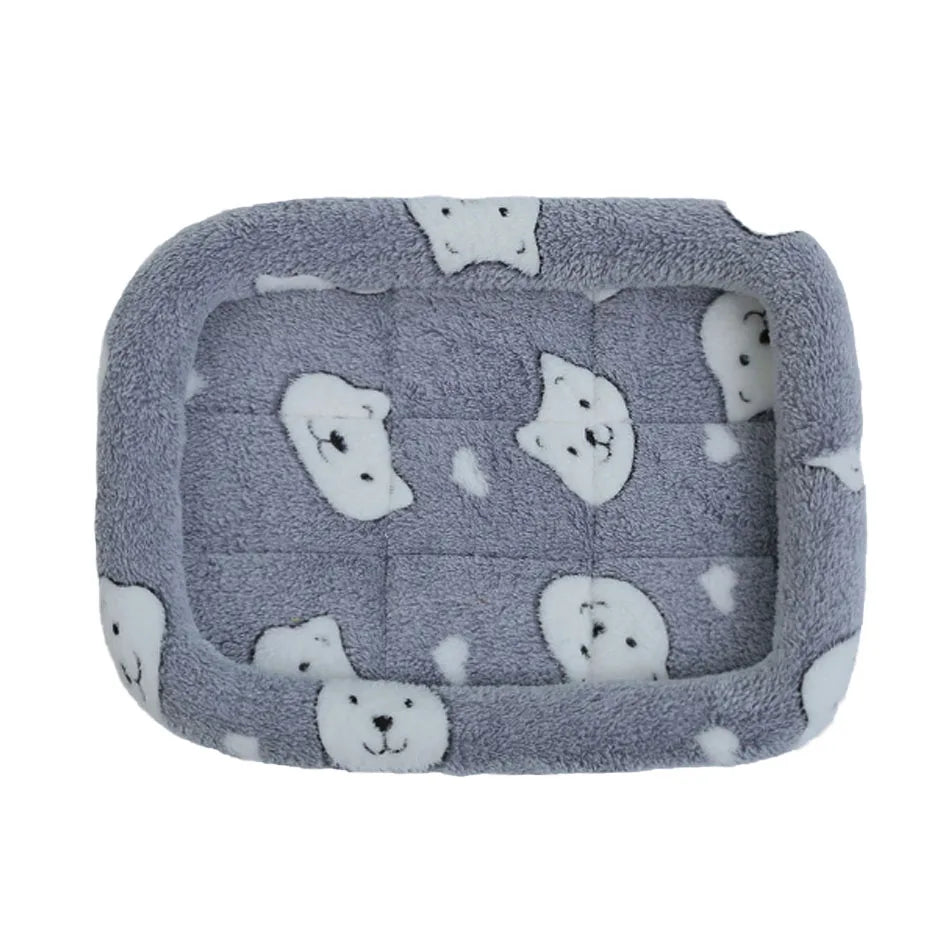 Soft Plush Square Dog Bed Mat Beds for Dogs - ProPawPet.com