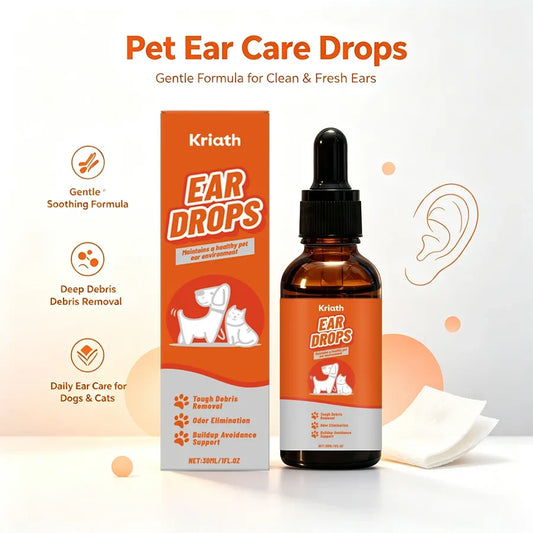 Gentle Pet Ear Drops for Dogs Cats Daily Ear - ProPawPet.com